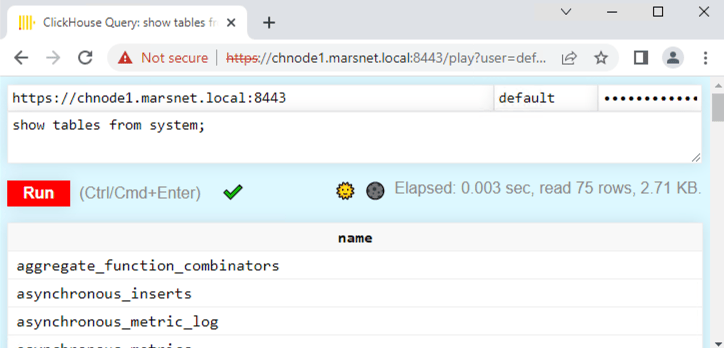 Configuring TLS